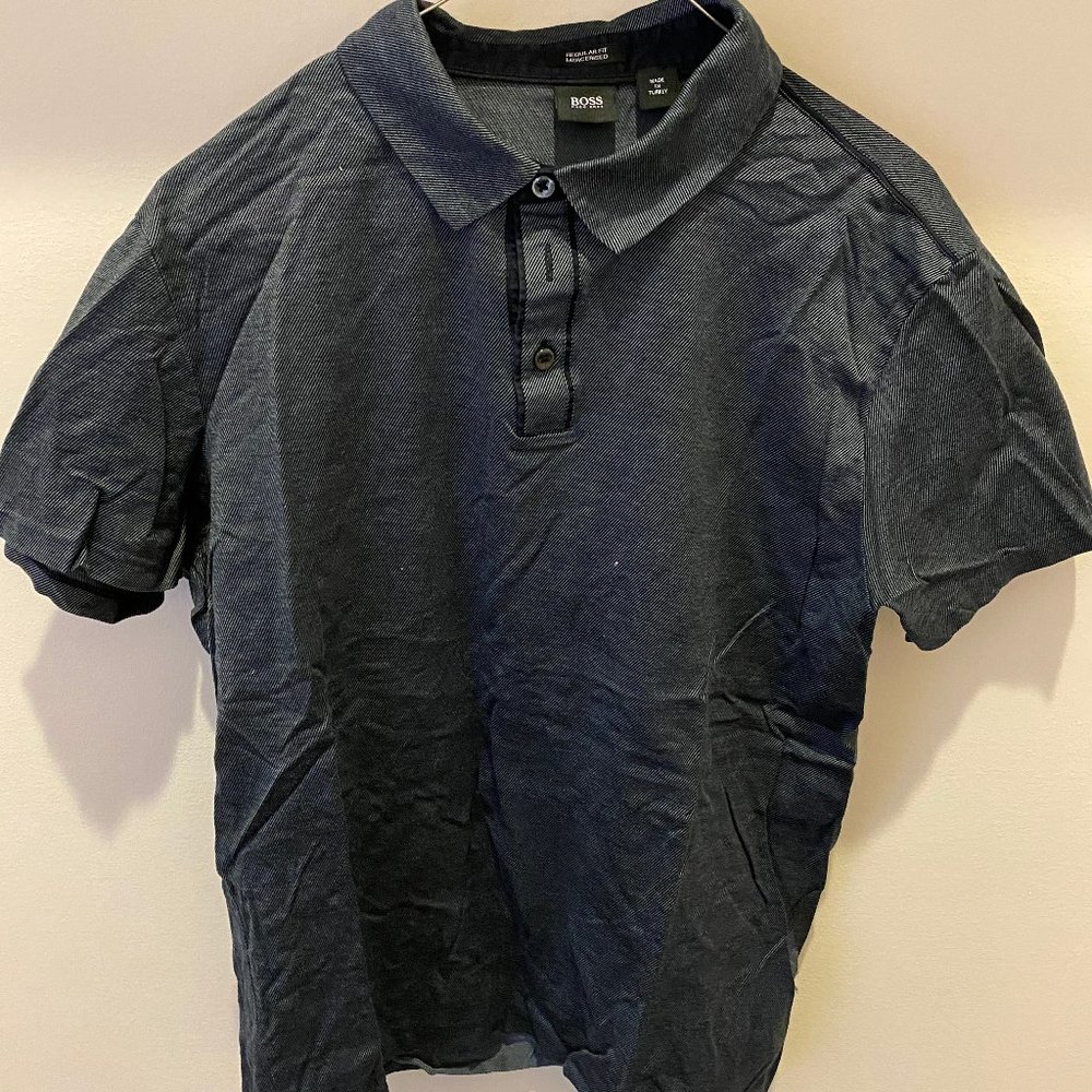 Hugo Boss Deep Blue Polo Super Soft